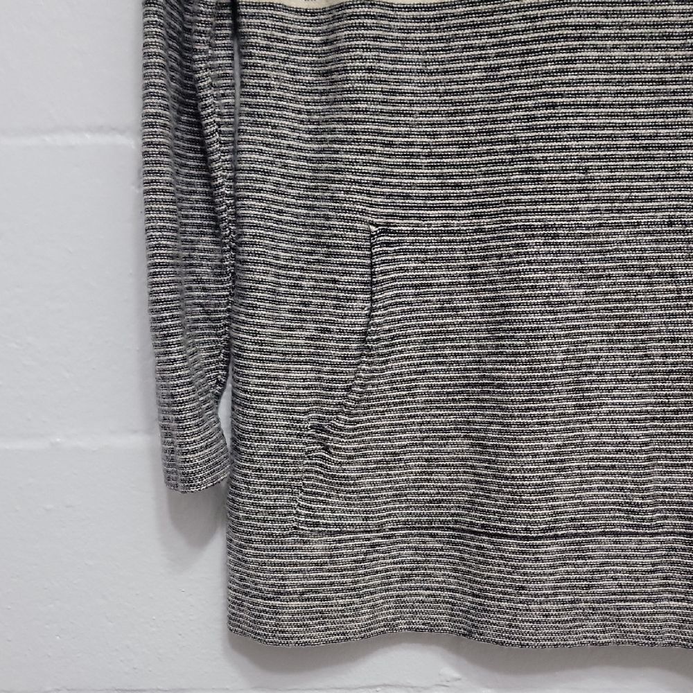 Talbots Cream and Black Cowl Neck Sweater - Picture 5 of 12